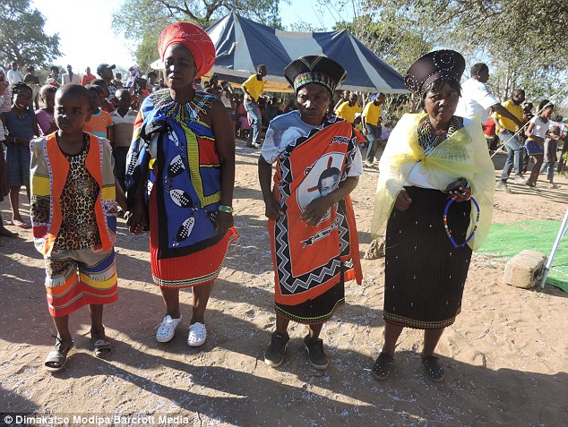 Senior Citizen Helen Shabangu Marries 9 Year-Old Boy Saneie Masilela For The Second Time 